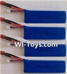 Wltoys L323 RC Battery,Lipo Battery Pack,7.4v 2500mah 25c Battery(4pcs)