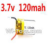 Wltoys L929 Battery Packs,Lipo Batteries,3.7v 120mah battery