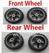 Wltoys L939 Front Wheel(2pcs) & Rear Wheel(2pcs)