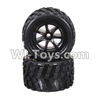 Wltoys L979 L222 Front Tire(2pcs)