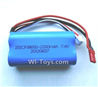 Wltoys L979 Upgrade Battery,Wltoys L969 Battery 2200mAh 7.4v Red JST Plug-Battery(Can only be Used for L979)