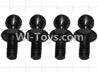 Wltoys P949 K949-73 4.8 Ball head screws(4pcs),Wltoys P949 RC Tractor Car Spare Parts Replacement Accessories,1:10 Scale 4wd P949 RC Tractor Truck parts,RC Tractor Racing car Parts