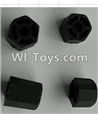 Wltoys P959 P949-20 Hexagonal round seat(4pcs),Wltoys P959 RC Truck Car Spare Parts Replacement Accessories,1:10 Scale 4wd P959 RC Truck parts,RC Tractor Racing car Parts