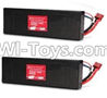 Wltoys P959 P949-42 7.4v 2500mah Battery(2pcs),Wltoys P959 RC Truck Car Spare Parts Replacement Accessories,1:10 Scale 4wd P959 RC Truck parts,RC Tractor Racing car Parts