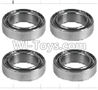Wltoys P959 K939-52 Roller bearings 10X15X4mm(4pcs),Wltoys P959 RC Truck Car Spare Parts Replacement Accessories,1:10 Scale 4wd P959 RC Truck parts,RC Tractor Racing car Parts