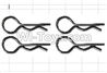 Wltoys P959 K939-49 R-Shape Shell Pin(4pcs),Wltoys P959 RC Truck Car Spare Parts Replacement Accessories,1:10 Scale 4wd P959 RC Truck parts,RC Tractor Racing car Parts