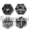 Hosim S912 12mm Hexagonal round Adapter,12mm Hexagonal round Seat(Total 4pcs) Parts-ZJ07