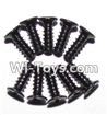 Hosim S912 Screws-Round head screws(M2.6x8)-10PCS Parts-LS10