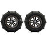 Hosim 9135 Parts-Anti-sand RC Wheel Tires-85mm-2 set-QZJ02