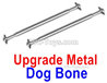 Hosim 9135 Parts-Upgrade Metal Drive shaft,Dog Bone(2pcs)-QWJ03