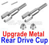 Hosim 9136 Parts-Upgrade Metal Rear Drive Cup assembly Parts(Original Plastic),Differential Cup(2pcs)-WJ04