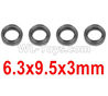 Hosim 9136 Parts-Bearing Parts(4pcs)-6.3X9.5X3mm-WJ09