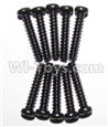 Foxx S911 Screws-Round head screws(M2.3x12)-10PCS Parts-LS07