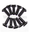 Foxx S911 Screws-Round head screws(M2.6x7)-10PCS Parts-LS09