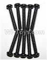 Foxx S911 Screws-Round head screws(M2.6x15)-10PCS Parts-LS11