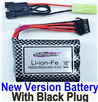 Foxx S911 Battery-New version 9.6V 800MAH Battery & Old version Plug-To-New Version Plug Conversion wire Parts-