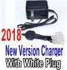 Foxx S911 Charg-2018 New version Charger-US Converter Socket with 6-Wire White Plug Parts