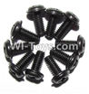 XinleHong Toys S913 9123 LS14 Round head screws with meson(M2.5x6x5)-10PCS