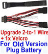 XinleHong Toys S913 9123 Old version Upgrade 2-to-1 wire and Velcro-Two battery can be used together,Run 2x Time than usual,JYRC XinleHong Toys S913 9123 RC Monster Truck Spare parts Accessories,S913 9123 1:12 4WD Brush High Speed Buggy XinleHong Toys S913 9123 Old version Upgrade 2-to-1 wire and Velcro-Two battery can be used together,Run 2x Time than usual,JYRC XinleHong Toys S913 9123 RC Monster Truck Spare parts Accessories,S913 9123 1:12 4WD Brush High Speed Buggy