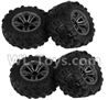 Xinlehong Toys 9130 Wheel-Whole wheel unit(4pcs) Parts-ZJ02