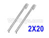 XinLeHong Toys 9145 Optical axis-2x20mm,Total 2pcs,45-WJ03 XinLeHong Toys 9145 Optical axis-2x20mm,Total 2pcs,45-WJ03