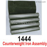Wltoys 16800 Counterweight iron components. 1444. The Optical axis size is 14x85MM, The EVA glue size is 80x40x1.5mm. Wltoys 16800 Counterweight iron components. 1444. The Optical axis size is 14x85MM, The EVA glue size is 80x40x1.5mm.