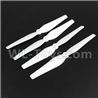 SJRC S70W Spare Parts-07-01 Main Rotor blades,Propellers(4pcs)-White,SJR/C S70W RC Racing Drone Parts,SJ S70W RC Quadcopter Spare parts,SJRC S70W RC Drone parts