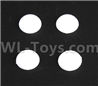 SJRC S70W Spare Parts-09 Propellers cap,Propellers fixed nut(4pcs)-White,SJR/C S70W RC Racing Drone Parts,SJ S70W RC Quadcopter Spare parts,SJRC S70W RC Drone parts
