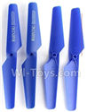 SYMA X5S X5SW X5SC Parts-05 Rotor blades,Propellers(4pcs)-Blue For SYMA X5S X5SC X5SC Quadcopter UFO parts