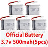SYMA X5S X5SW X5SC Parts-24 Official 3.7v 500mah battery(5pcs) For SYMA X5S X5SC X5SC Quadcopter UFO parts