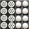 SYMA X5S X5SW X5SC Parts-46 Main gear(8pcs) & Small motor gear(8pcs) For SYMA X5S X5SC X5SC Quadcopter UFO parts