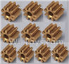 SYMA X5S X5SW X5SC Parts-50 Upgrade Small copper gear for the Motor(10pcs) For SYMA X5S X5SC X5SC Quadcopter UFO parts