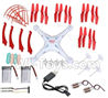 SYMA X5S X5SW X5SC Parts-67 Outer protect frame(4pcs) & Propellers(20pcs) & Landidng skid(4pcs) & Main gear & Battery(2pcs) & Main gear(4pcs) & Light cover(4pcs) & Light board(2pcs) For SYMA X5S X5SC X5SC Quadcopter UFO parts