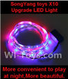 SongYang Toys X10 Parts-34 Upgrade LED light for X10 Quadcopter For the SY X10 UFO X-10 RC Quadcopter SongYang Toys X10 Parts-34 Upgrade LED light for X10 Quadcopter For the SY X10 UFO X-10 RC Quadcopter