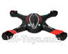 SongYang toys X11 Parts-02 Upper and bottom shell cover,Upper canopy For the SY X11 UFO X-11 RC Quadcopter