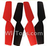 SongYang toys X11 Parts-04 Main rotor blades,Propellers(4pcs)-2pcs Red And 2pcs Black For the SY X11 UFO X-11 RC Quadcopter