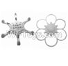 SongYang toys X15 Parts-03 Upper and Bottom shell cover,Bottom canopy For the SY X15 UFO X-15 RC Quadcopter