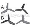 SongYang toys X18 Parts-05 Main rotor blades,Propellers(4pcs) For the SY X18 UFO X-18 RC Quadcopter