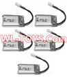 SongYang toys X2 Parts-20 Official 3.7v 380mah battery(5PCS) For the SongYang toys X2 RC Quadcopter UFO,Drone,helicopter parts