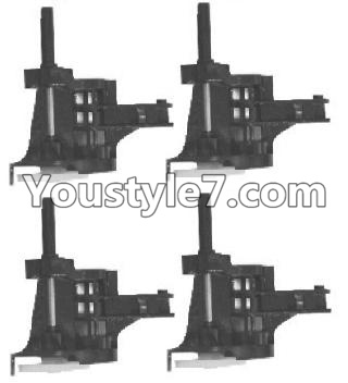 SongYang toys X22 Parts-12 Motor seat unit(Include the Main gear with hollow pipe & Motor seat)-Not include the main motor-(Total 4pcs) For the SY X22 UFO X-22 RC Quadcopter