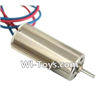 SongYang Toys X23 Spare Parts-17 rotating Motor with red and blue wire(1pcs-CW),SongYang Toys X23 RC Drone Quadcopter Spare Parts,SY X23 RC Drone Replacement Accessories