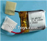 SongYang Toys X23 Spare Parts-19 Official 3.7v 110mah Battery,SongYang Toys X23 RC Drone Quadcopter Spare Parts,SY X23 RC Drone Replacement Accessories