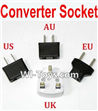 SongYang Toys X23 Spare Parts-23 Standard Adapter Universal Converter Socket(You can shoose AU,US,EU,UK Version),SongYang Toys X23 RC Drone Quadcopter Spare Parts,SY X23 RC Drone Replacement Accessories