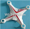 SongYang Toys X24 Spare Parts-03 Upper shell cover-Red,SY X24 RC Quadcopter Spare parts Accessories,SongYang Toys X24 RC Drone Replacement Parts