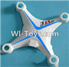 SongYang Toys X24 Spare Parts-04 Upper shell cover-Blue,SY X24 RC Quadcopter Spare parts Accessories,SongYang Toys X24 RC Drone Replacement Parts