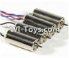 SongYang Toys X24 Spare Parts-13 rotating Motor with red and blue wire(4pcs-CW) & Reversing-rotating Motor with black and white wire(4pcs-CCW),SY X24 RC Quadcopter Spare parts Accessories,SongYang Toys X24 RC Drone Replacement Parts