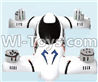 SongYang toys X25 Parts-02 Upper shell cover,Upper canopy For the SY X25 UFO X-25 RC Quadcopter SongYang toys X25 Parts-02 Upper shell cover,Upper canopy For the SY X25 UFO X-25 RC Quadcopter