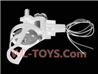 SongYang toys X7 Parts-08 Reversing-rotating Motor Assembly(Include the Motor seat,Main Motor and main gear)-1pcs-(The motor cover Color is Blue)