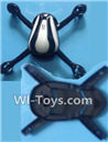 Subotech S660 Spare Parts-02 Upper and bottom shell cover-Black,Subotech S660 RC Quadcopter Spare Parts Accessories,Subotech S660 RC  Drone Replacement Parts