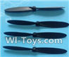 Subotech S660 Spare Parts-08 Propellers,Main rotor blades(4pcs)-Black,Subotech S660 RC Quadcopter Spare Parts Accessories,Subotech S660 RC  Drone Replacement Parts
